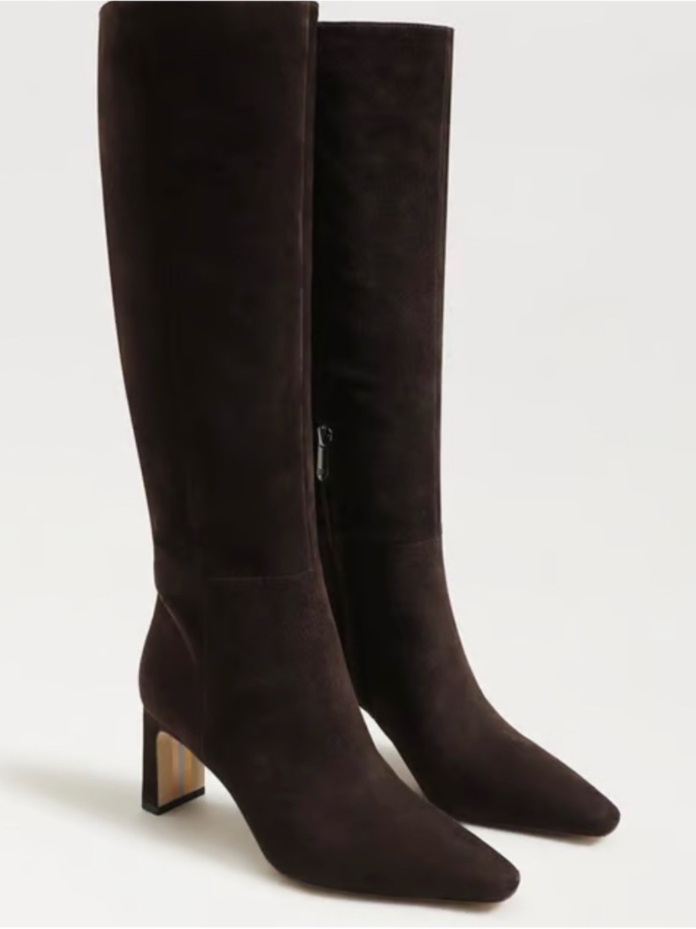 Sam Edelman Sylvia Knee-High Boot in Dark Brown